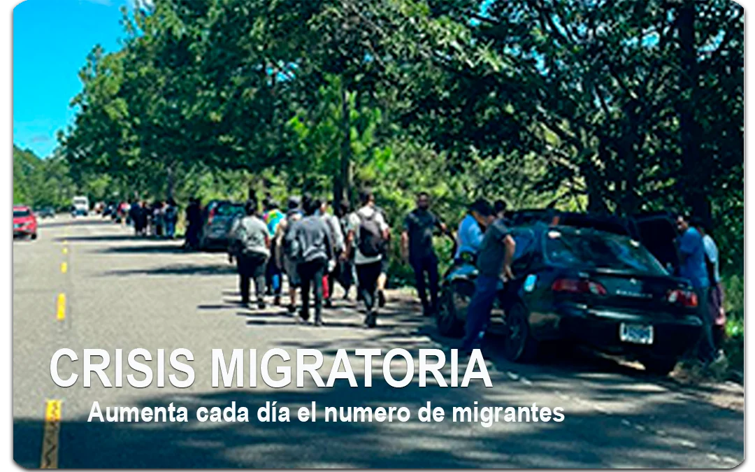 Flujo migratorio aumenta cada día